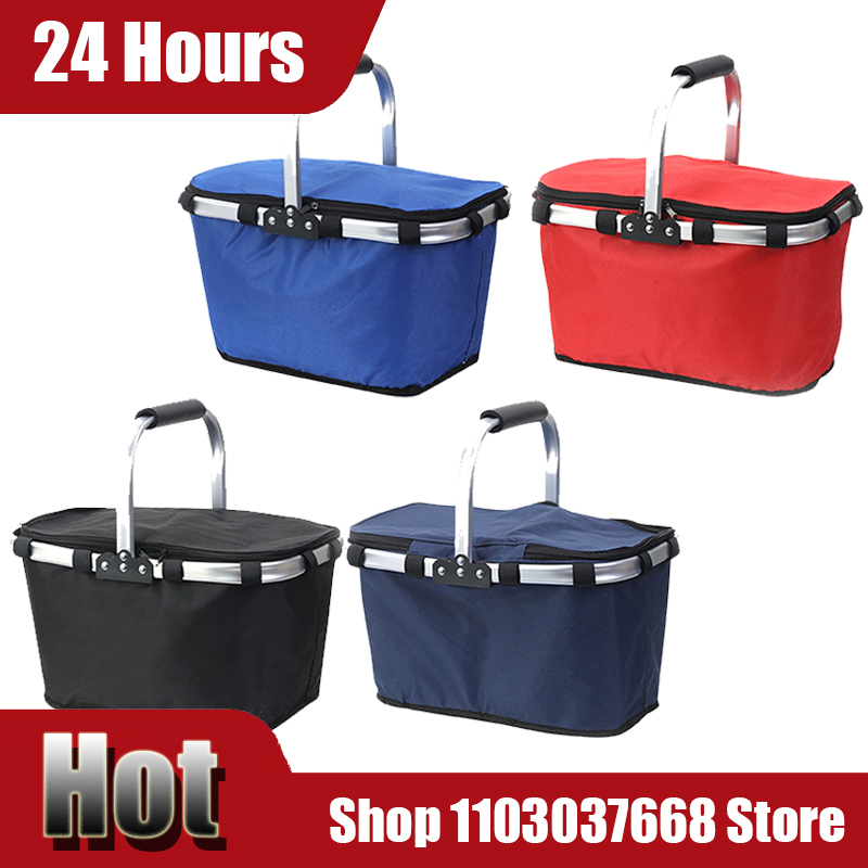 Food Storage Bag - Keranjang piknik luar ruangan, kantong es