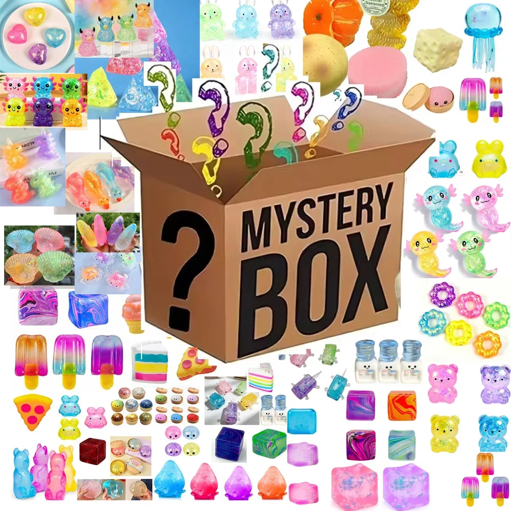 Food Storage Bag - 100+ Mainan Fidget Misteri dalam Kotak