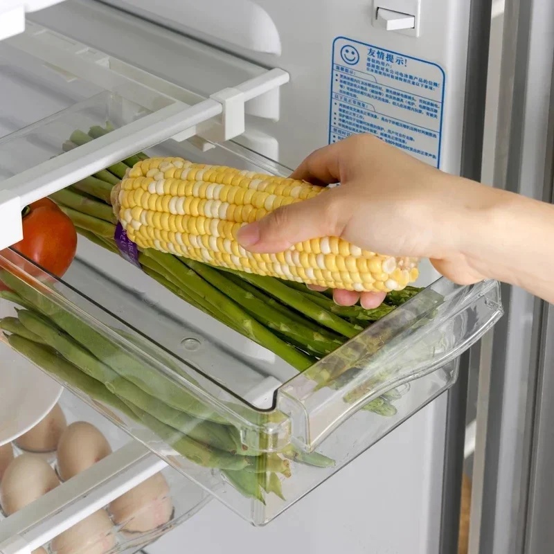 Organizer Laci Kulkas Gantung  - Food Storage With Dividers ulasan dan harga