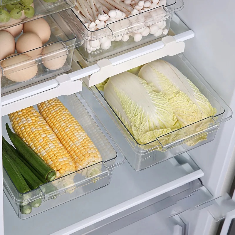 Organizer Laci Kulkas Gantung  - Food Storage With Dividers ulasan dan harga
