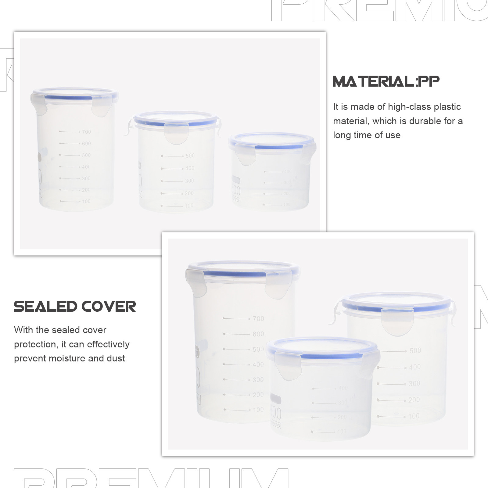 6 Buah Wadah Penyimpanan Kedap - Food Storage Containers ulasan dan harga