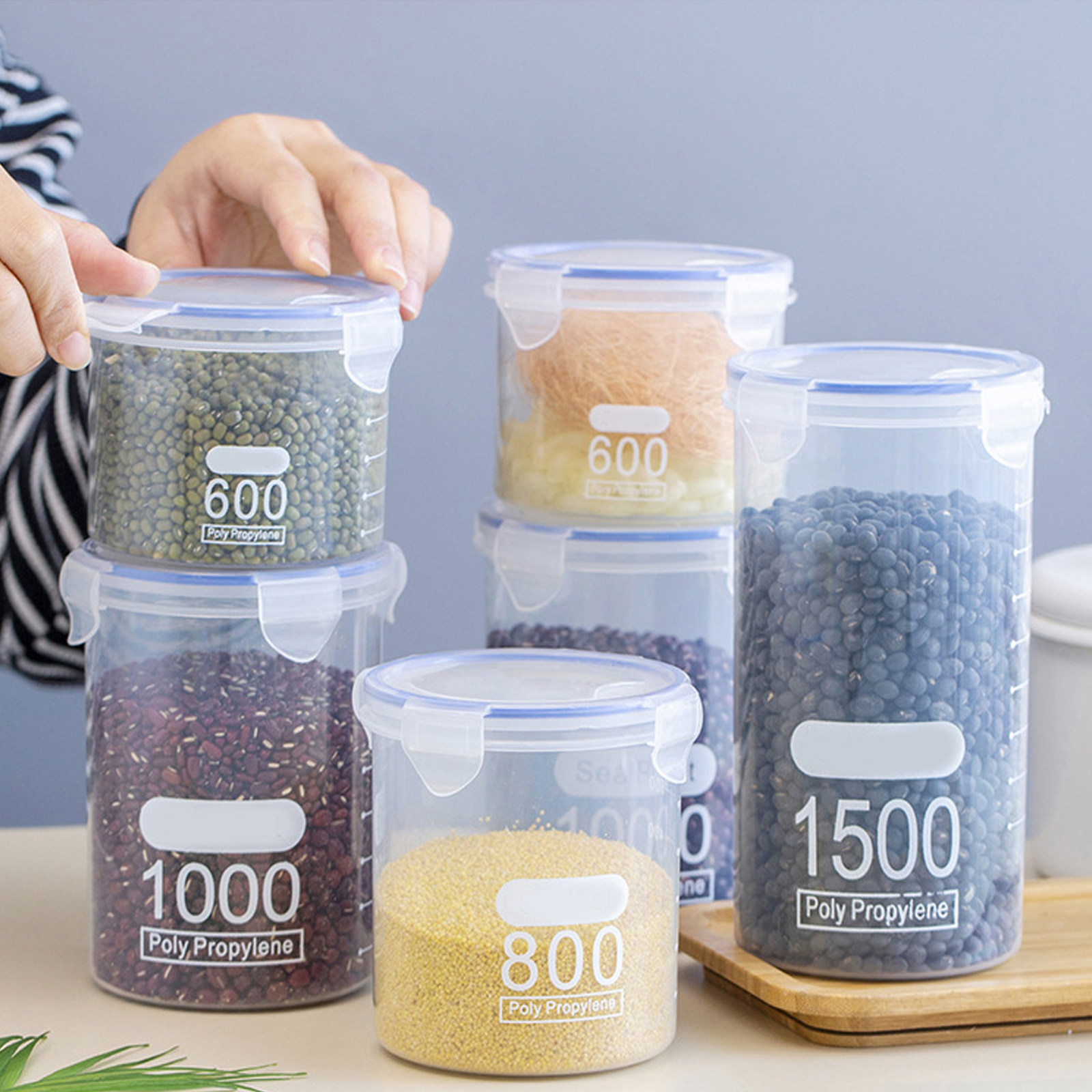 6 Buah Wadah Penyimpanan Kedap - Food Storage Containers ulasan dan harga